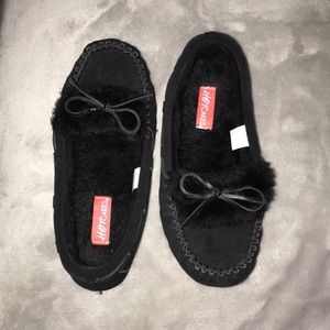 Black moccasins